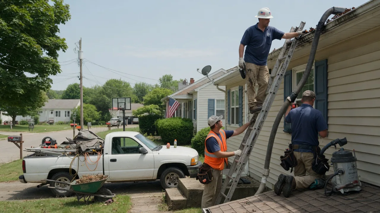 Gutter Installation in Carmichaels, PA near me